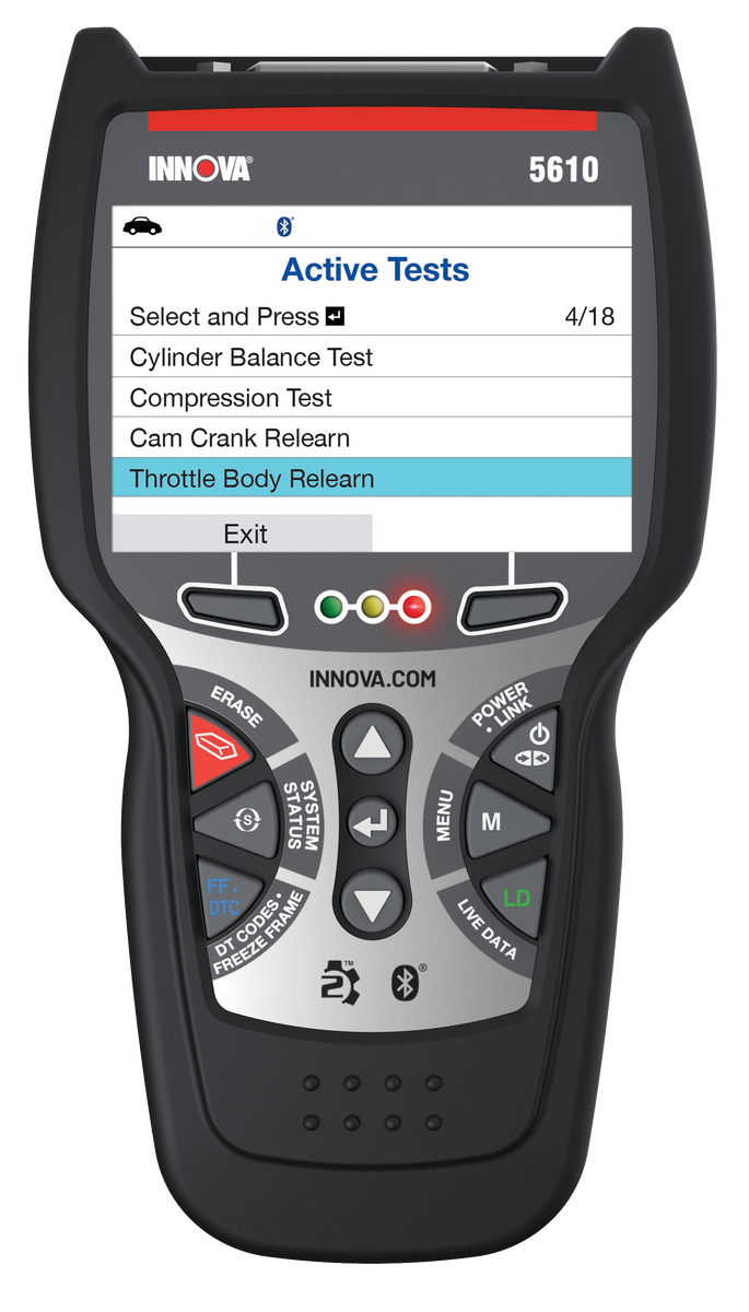 INNOVA 6100P OBD2 Scanner ABS SRS Transmission, Car Code Reader Diagnostic  Scan Tool with Oil Reset, Battery & Alternator Test, Full OBD II, Live Data
